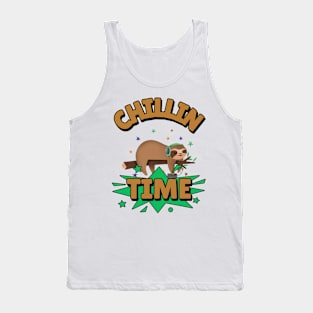 CHILLIN Sloth Tank Top